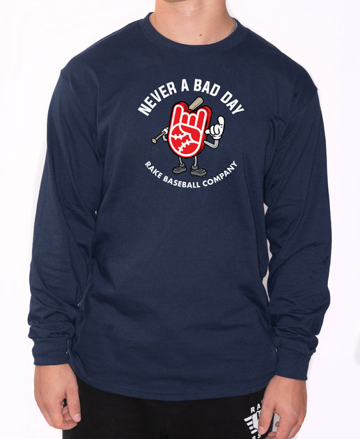 Long Sleeve Tee Rake Baseball Company