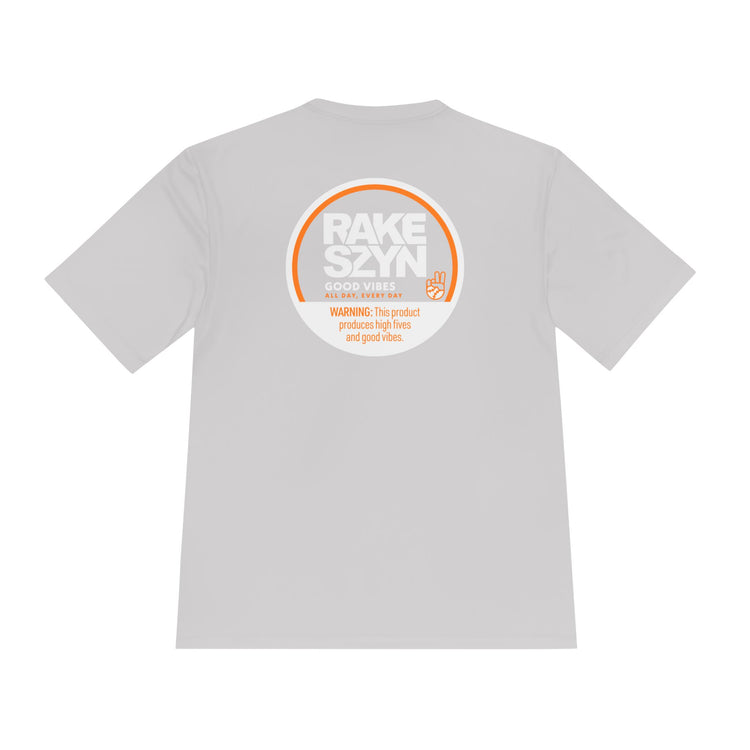 Rake SZYN Dry Fit Tee - Rake Baseball Company - RAKE BASEBALL | BASEBALL T-SHIRT | BASEBALL CLOTHING | GOOD VIBES ONLY