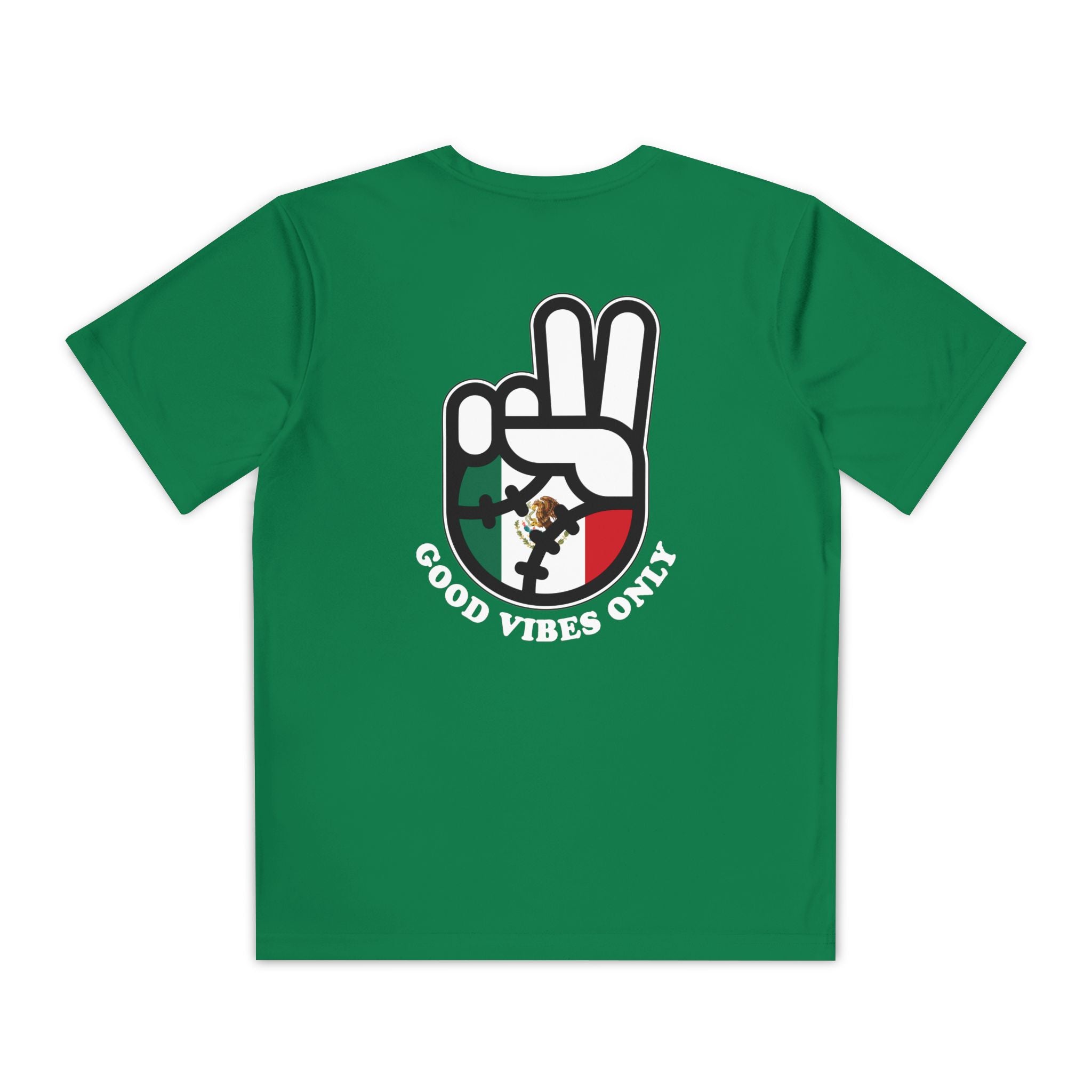 Team Mexico WBC Dry Fit Tee - Rake Baseball Company - RAKE BASEBALL | BASEBALL T-SHIRT | BASEBALL CLOTHING | GOOD VIBES ONLY