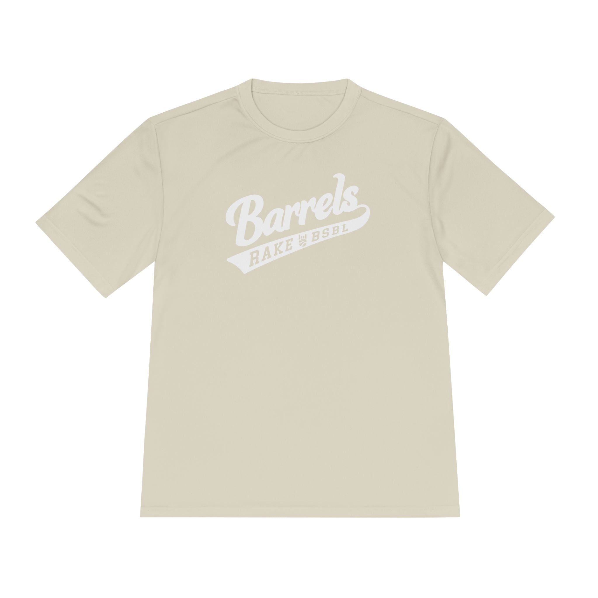 Barrels Dry Fit Tee - Rake Baseball Company - RAKE BASEBALL | BASEBALL T-SHIRT | BASEBALL CLOTHING | GOOD VIBES ONLY