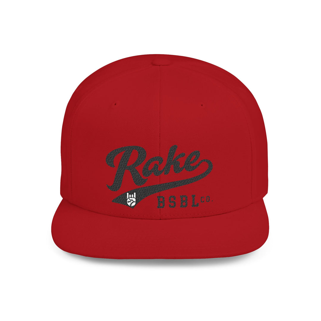 Rake Script Snapback Hat