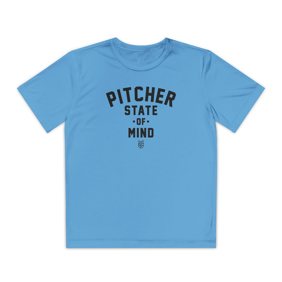 Kids Pitcher State Of Mind Dry Fit Tee