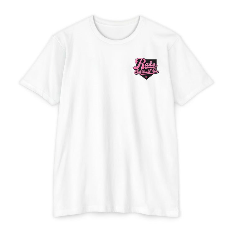 Rake Softball Co. Tee - Rake Baseball Company - RAKE BASEBALL | BASEBALL T-SHIRT | BASEBALL CLOTHING | GOOD VIBES ONLY