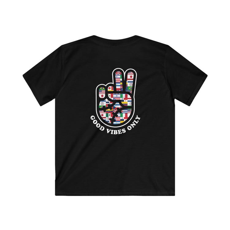 Kids Rake GVO WBC Edition Tee - Rake Baseball Company - RAKE BASEBALL | BASEBALL T-SHIRT | BASEBALL CLOTHING | GOOD VIBES ONLY