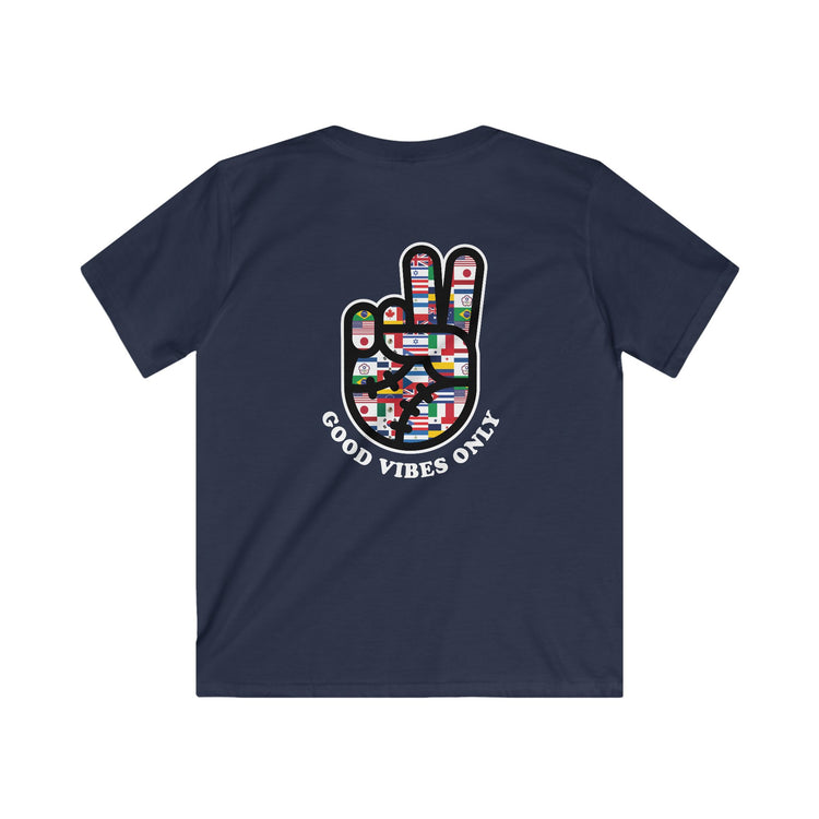 Kids Rake GVO WBC Edition Tee - Rake Baseball Company - RAKE BASEBALL | BASEBALL T-SHIRT | BASEBALL CLOTHING | GOOD VIBES ONLY