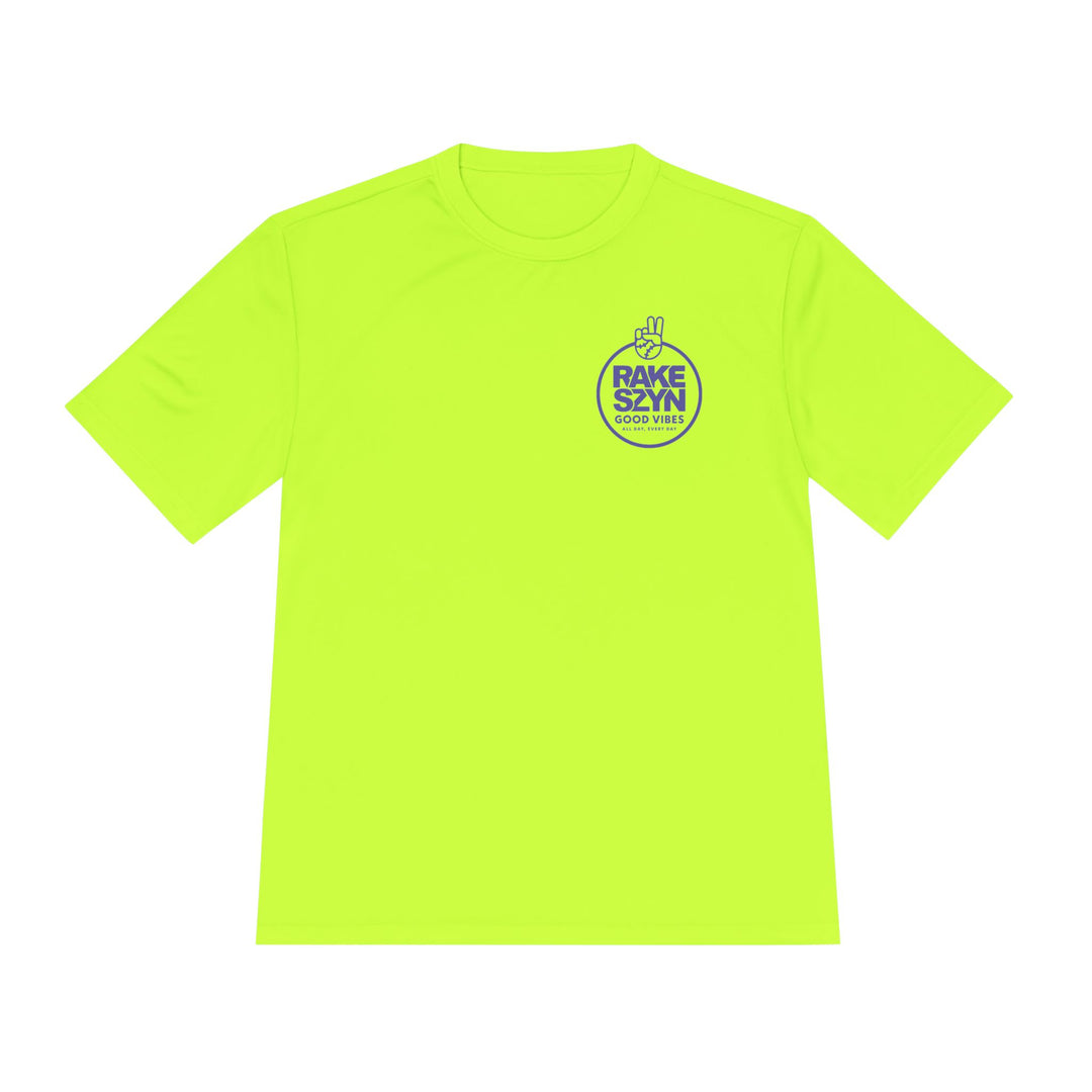 Rake SZYN Dry Fit Tee - Rake Baseball Company - RAKE BASEBALL | BASEBALL T-SHIRT | BASEBALL CLOTHING | GOOD VIBES ONLY