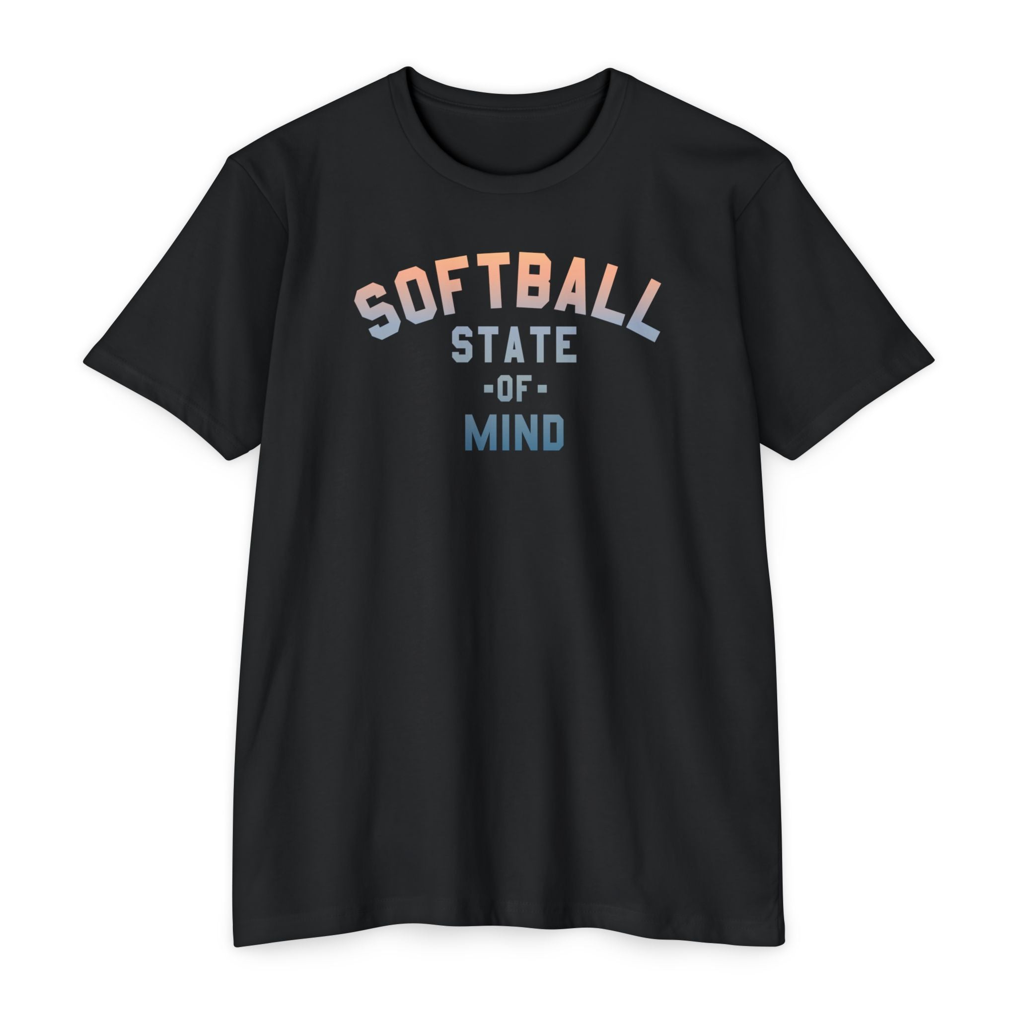 Softball State Of Mind Tee - Rake Baseball Company - RAKE BASEBALL | BASEBALL T-SHIRT | BASEBALL CLOTHING | GOOD VIBES ONLY