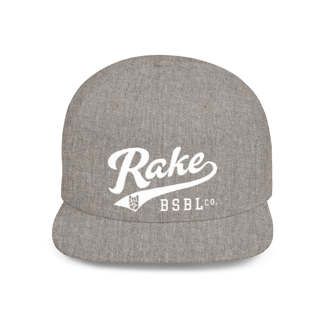 Rake Script Snapback Hat