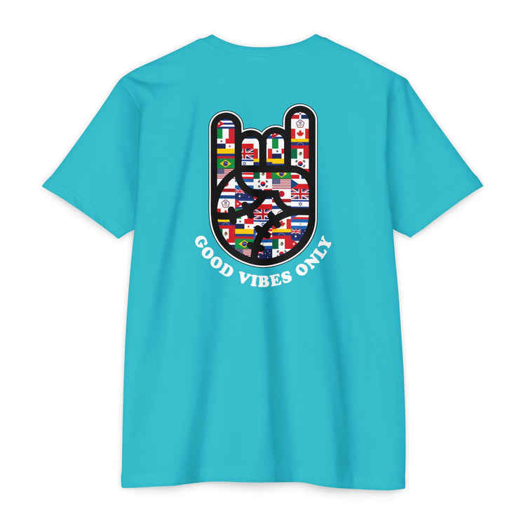 Good Vibes Only WBC Edition Tee - Rake Baseball Company - RAKE BASEBALL | BASEBALL T-SHIRT | BASEBALL CLOTHING | GOOD VIBES ONLY