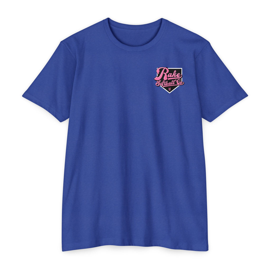 Rake Softball Co. Tee - Rake Baseball Company - RAKE BASEBALL | BASEBALL T-SHIRT | BASEBALL CLOTHING | GOOD VIBES ONLY