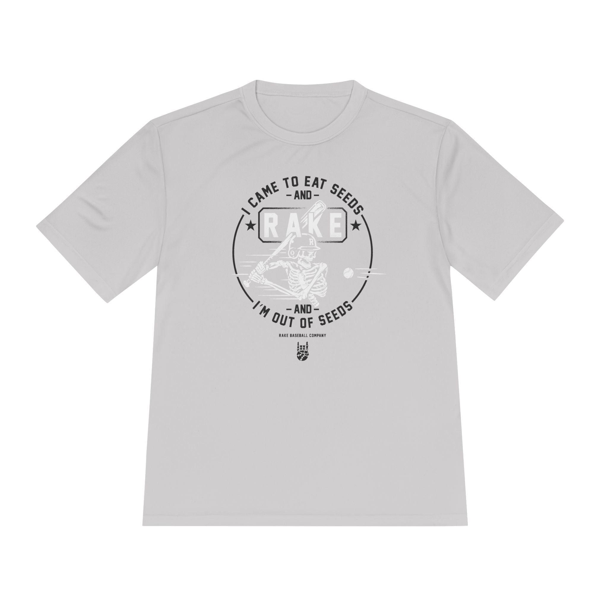 Rake Seed Dry Fit Tee - Rake Baseball Company - RAKE BASEBALL | BASEBALL T-SHIRT | BASEBALL CLOTHING | GOOD VIBES ONLY