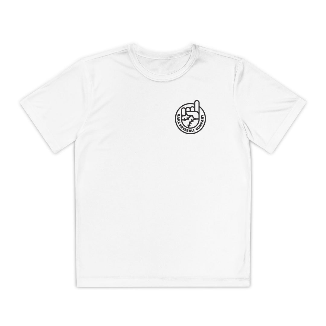 Kids One Day or Day One Dry Fit Tee - Rake Baseball Company - RAKE BASEBALL | BASEBALL T-SHIRT | BASEBALL CLOTHING | GOOD VIBES ONLY