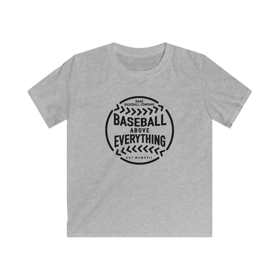 Kids Baseball Above Everything Tee