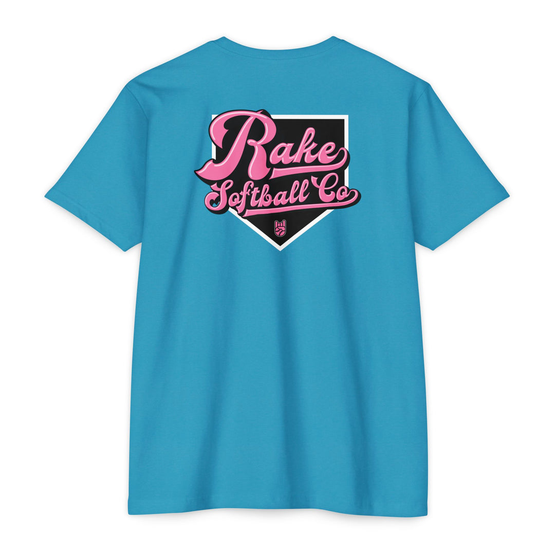 Rake Softball Co. Tee - Rake Baseball Company - RAKE BASEBALL | BASEBALL T-SHIRT | BASEBALL CLOTHING | GOOD VIBES ONLY