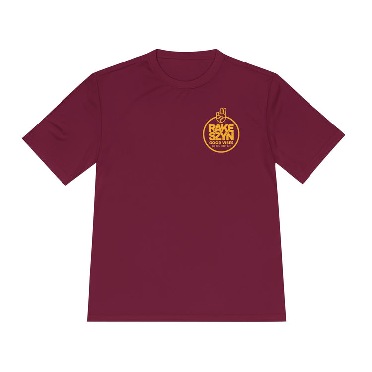 Rake SZYN Dry Fit Tee - Rake Baseball Company - RAKE BASEBALL | BASEBALL T-SHIRT | BASEBALL CLOTHING | GOOD VIBES ONLY