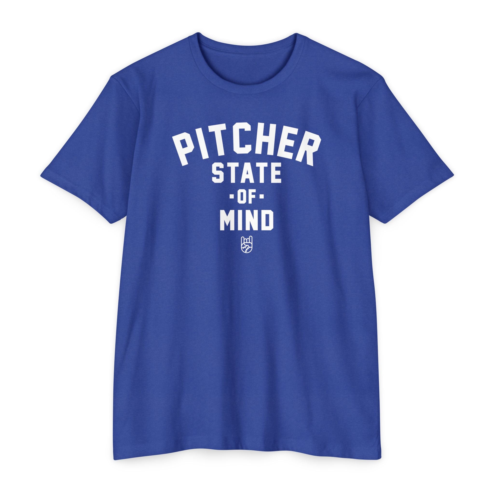 Pitcher State of Mind Tee - Rake Baseball Company - RAKE BASEBALL | BASEBALL T-SHIRT | BASEBALL CLOTHING | GOOD VIBES ONLY