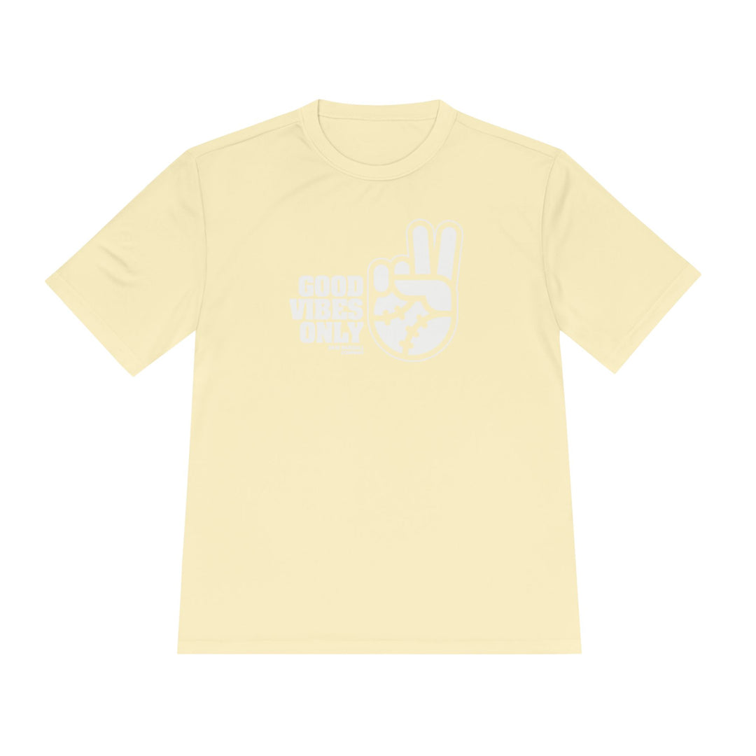 Good Vibes Only Dry Fit Tee - Rake Baseball Company - RAKE BASEBALL | BASEBALL T-SHIRT | BASEBALL CLOTHING | GOOD VIBES ONLY