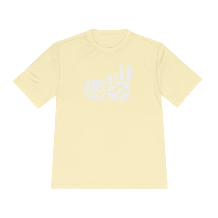 Good Vibes Only Dry Fit Tee - Rake Baseball Company - RAKE BASEBALL | BASEBALL T-SHIRT | BASEBALL CLOTHING | GOOD VIBES ONLY