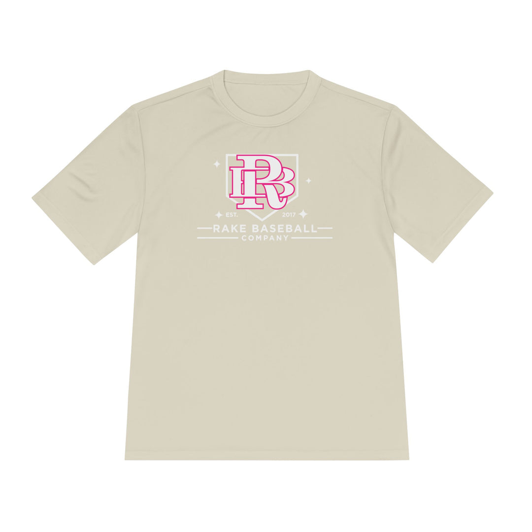 Rake Baseball Homeplate Tee Dry Fit Tee - Rake Baseball Company - RAKE BASEBALL | BASEBALL T-SHIRT | BASEBALL CLOTHING | GOOD VIBES ONLY