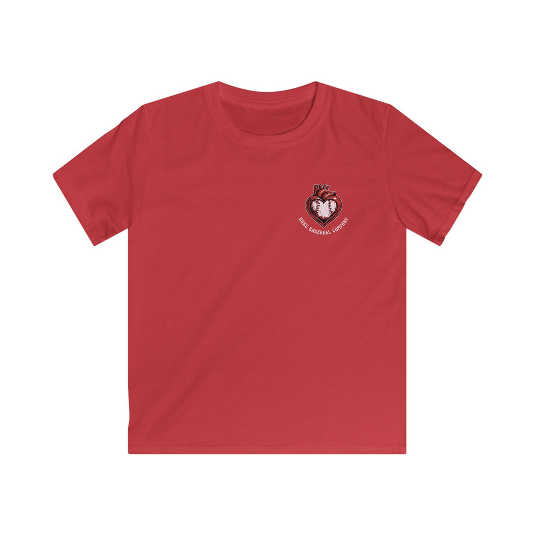 Kids True Amor Baseball Tee - Rake Baseball Company - RAKE BASEBALL | BASEBALL T-SHIRT | BASEBALL CLOTHING | GOOD VIBES ONLY