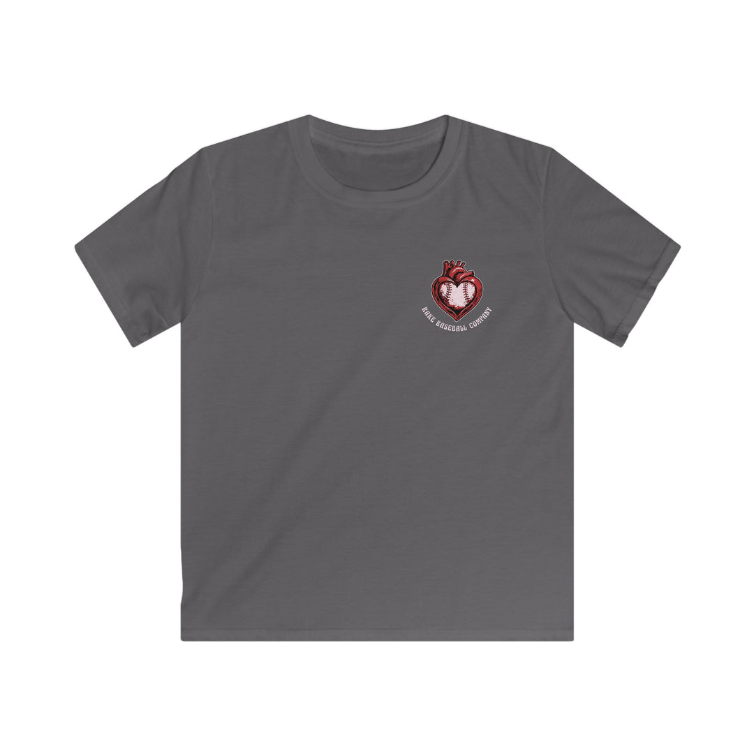Kids True Amor Baseball Tee - Rake Baseball Company - RAKE BASEBALL | BASEBALL T-SHIRT | BASEBALL CLOTHING | GOOD VIBES ONLY