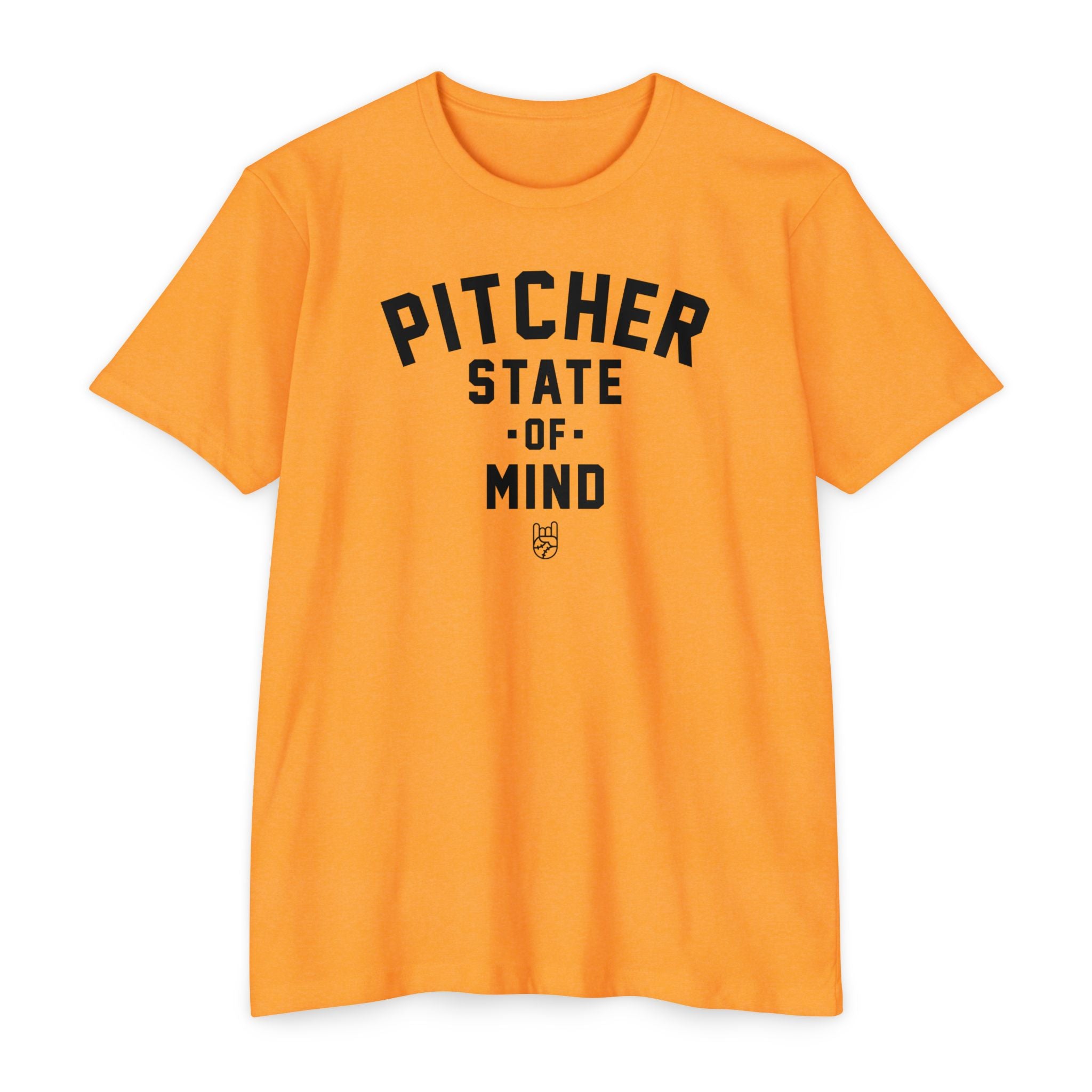 Pitcher State of Mind Tee - Rake Baseball Company - RAKE BASEBALL | BASEBALL T-SHIRT | BASEBALL CLOTHING | GOOD VIBES ONLY