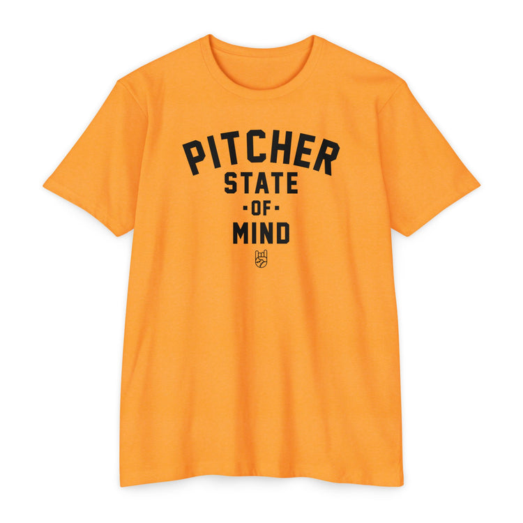 Pitcher State of Mind Tee - Rake Baseball Company - RAKE BASEBALL | BASEBALL T-SHIRT | BASEBALL CLOTHING | GOOD VIBES ONLY