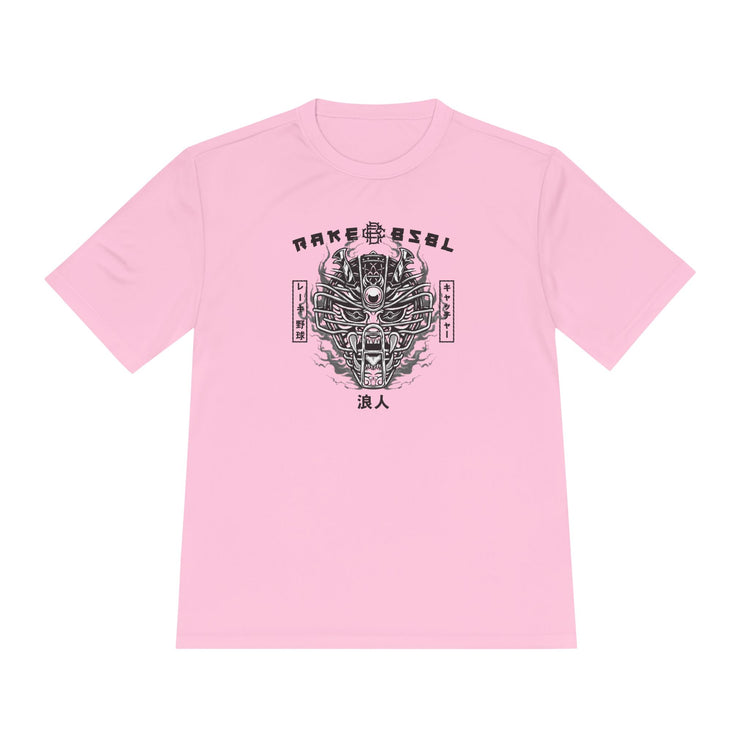 Ronin Catcher Mask Dry Fit Tee - Rake Baseball Company - RAKE BASEBALL | BASEBALL T-SHIRT | BASEBALL CLOTHING | GOOD VIBES ONLY