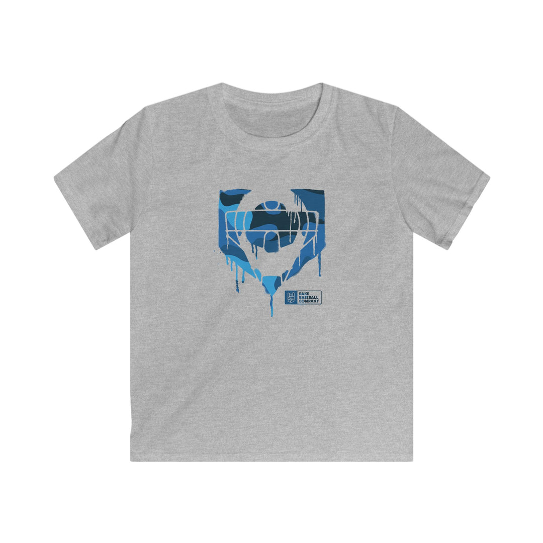 Kids Rake Catchers Blue Camo Drip