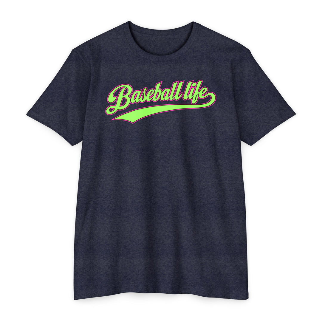 Baseball Life Green Edition Tee