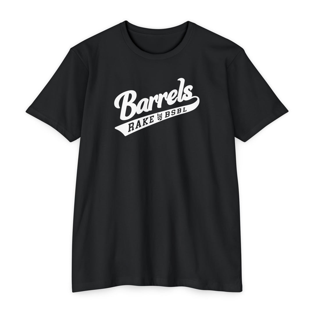 Barrels Tee - Rake Baseball Company - RAKE BASEBALL | BASEBALL T-SHIRT | BASEBALL CLOTHING | GOOD VIBES ONLY