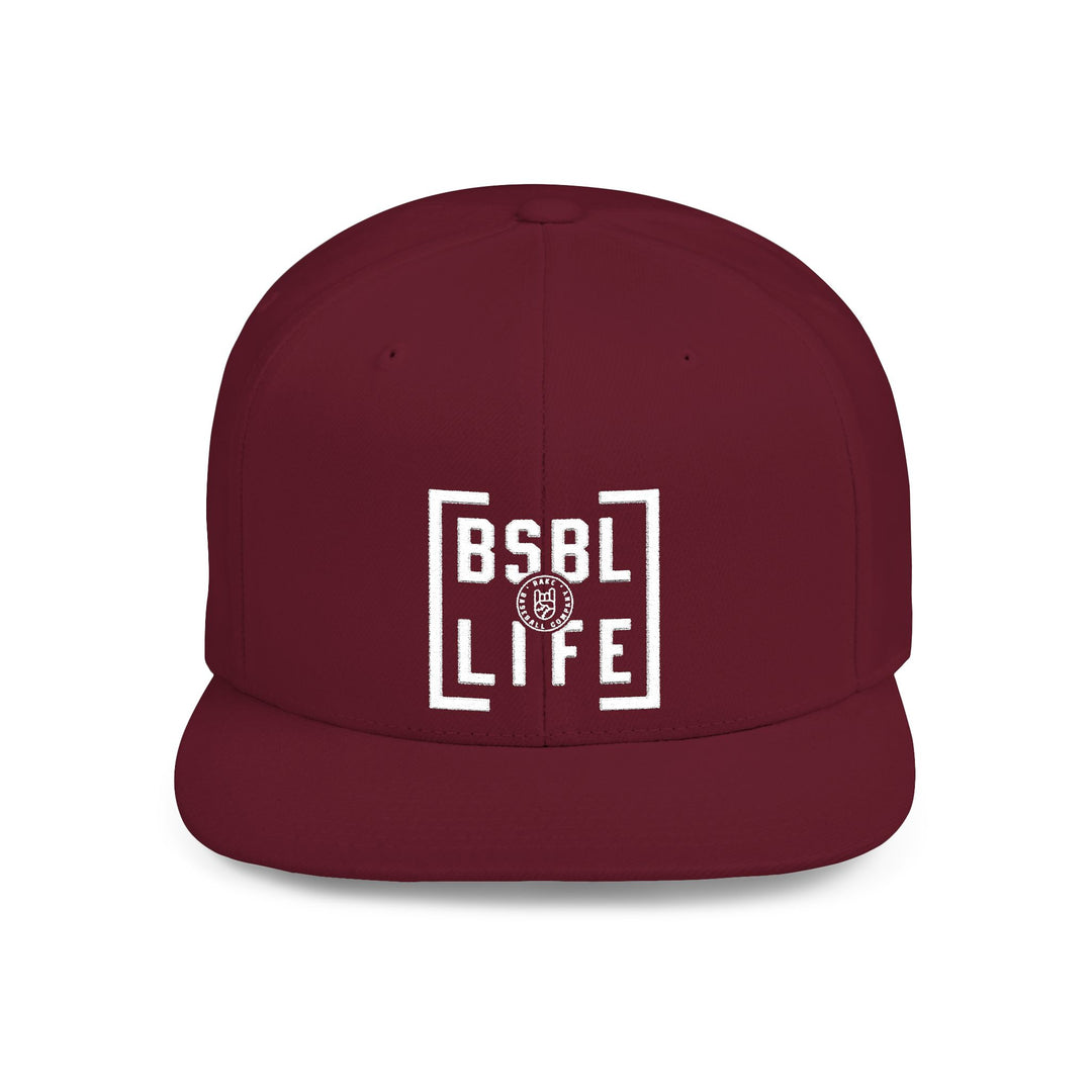 BSBL Life Snapback Hat