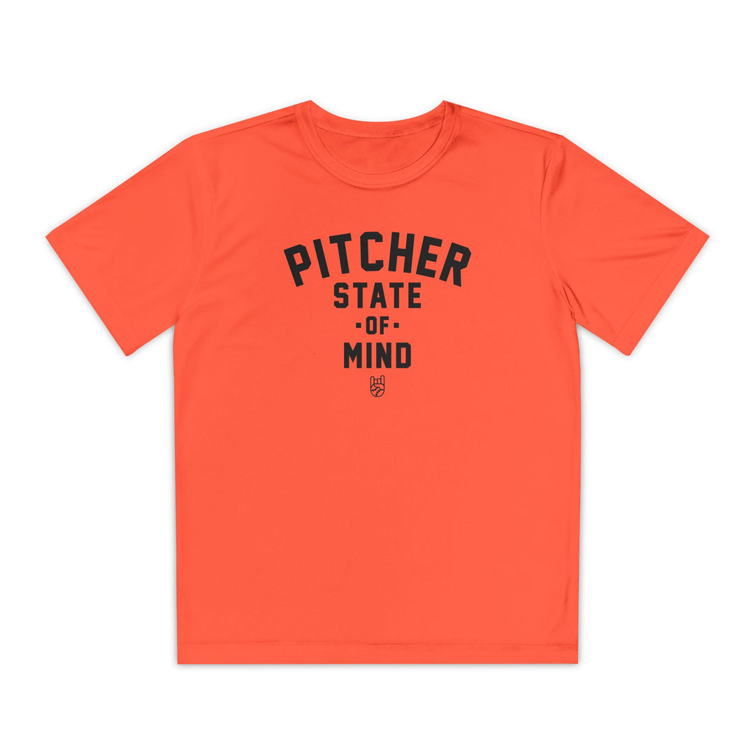 Kids Pitcher State Of Mind Dry Fit Tee