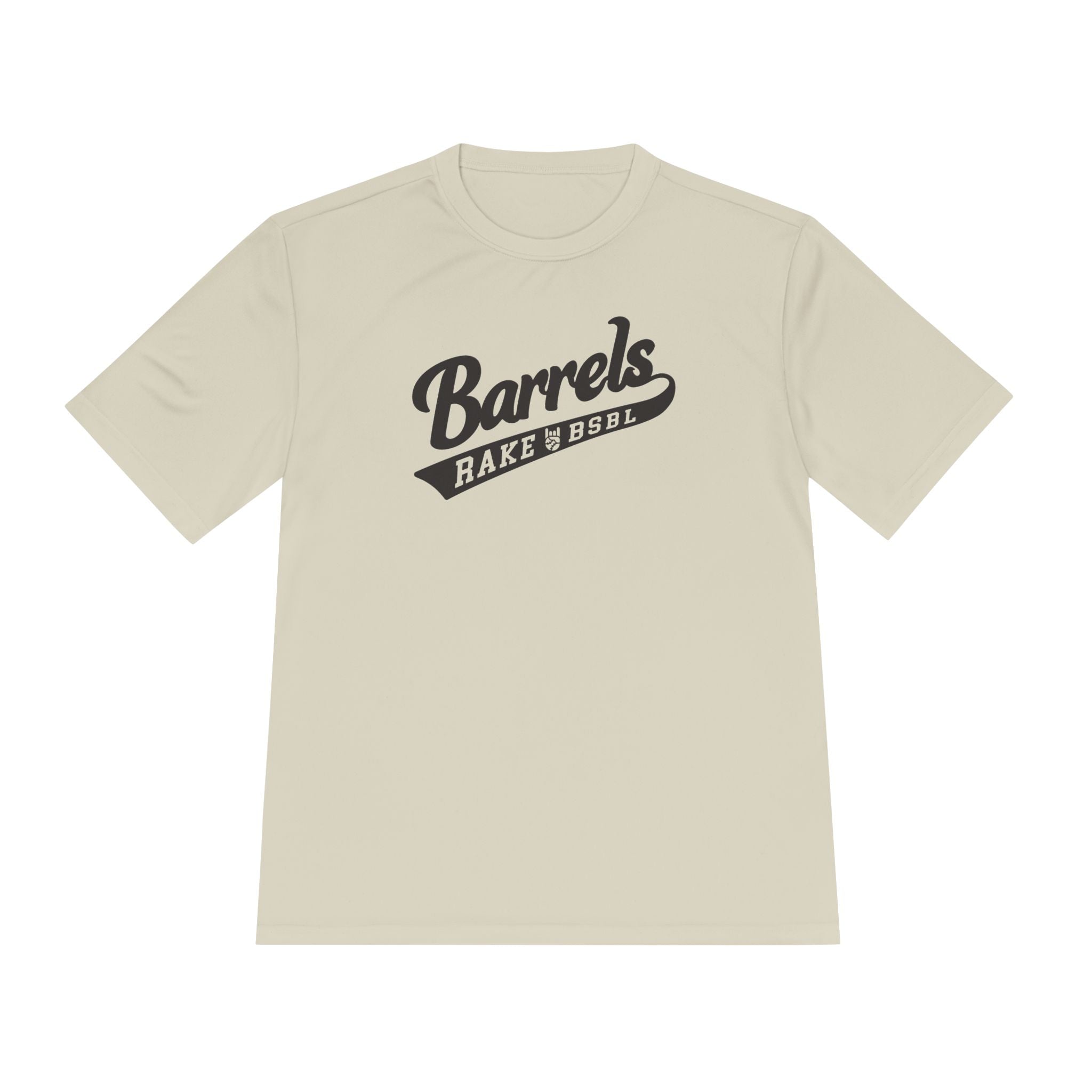 Barrels Dry Fit Tee - Rake Baseball Company - RAKE BASEBALL | BASEBALL T-SHIRT | BASEBALL CLOTHING | GOOD VIBES ONLY