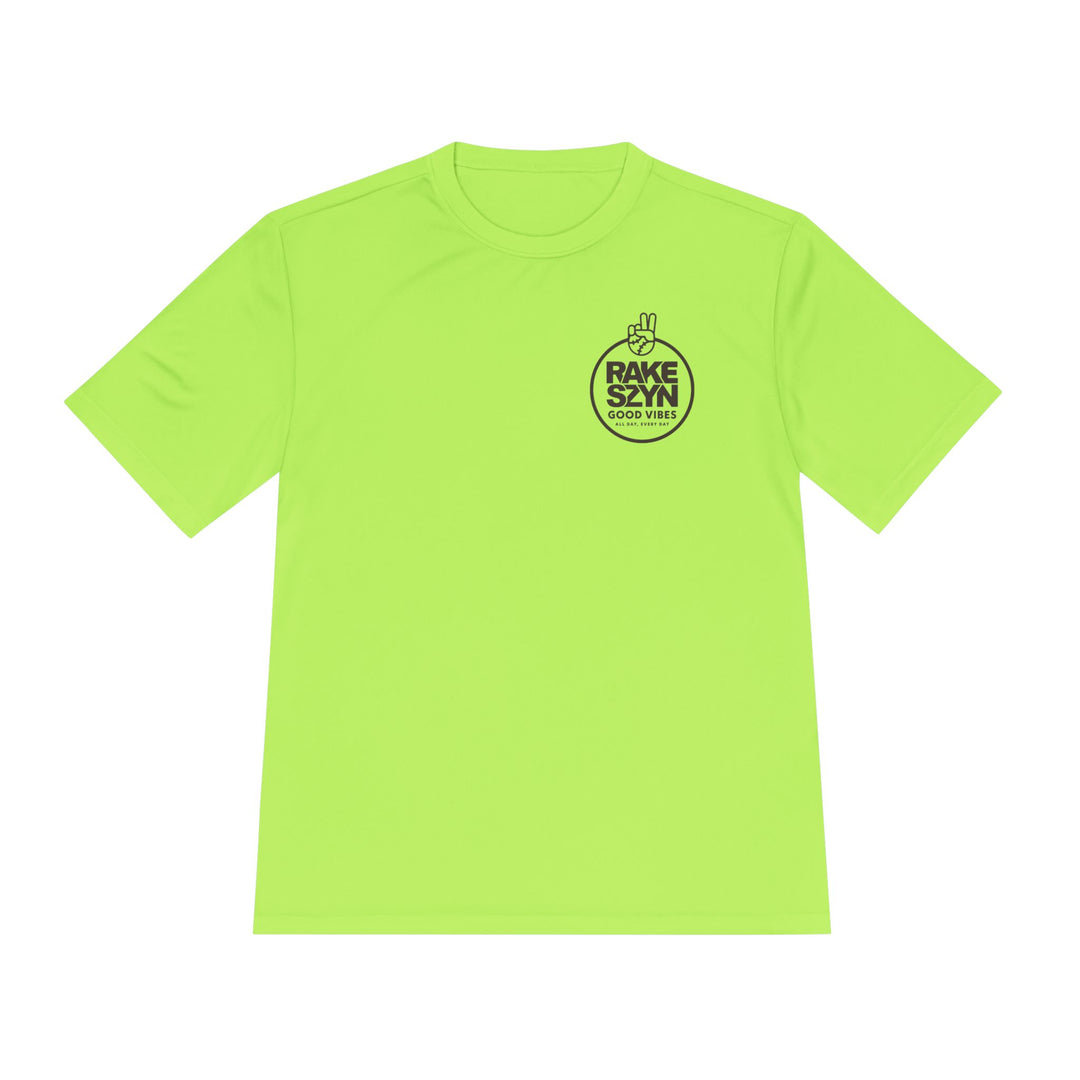 Rake SZYN Dry Fit Tee - Rake Baseball Company - RAKE BASEBALL | BASEBALL T-SHIRT | BASEBALL CLOTHING | GOOD VIBES ONLY