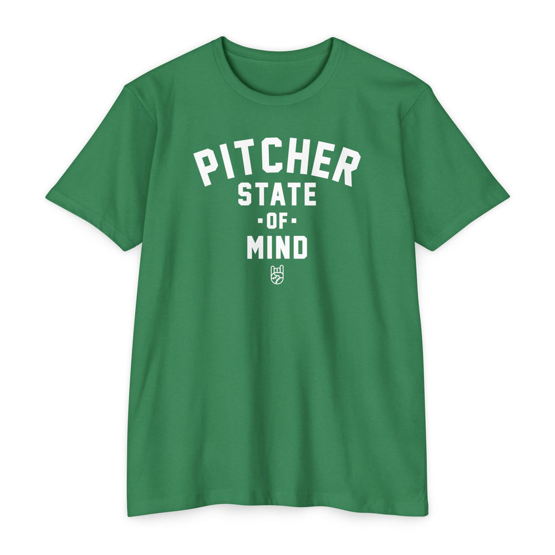 Pitcher State of Mind Tee - Rake Baseball Company - RAKE BASEBALL | BASEBALL T-SHIRT | BASEBALL CLOTHING | GOOD VIBES ONLY