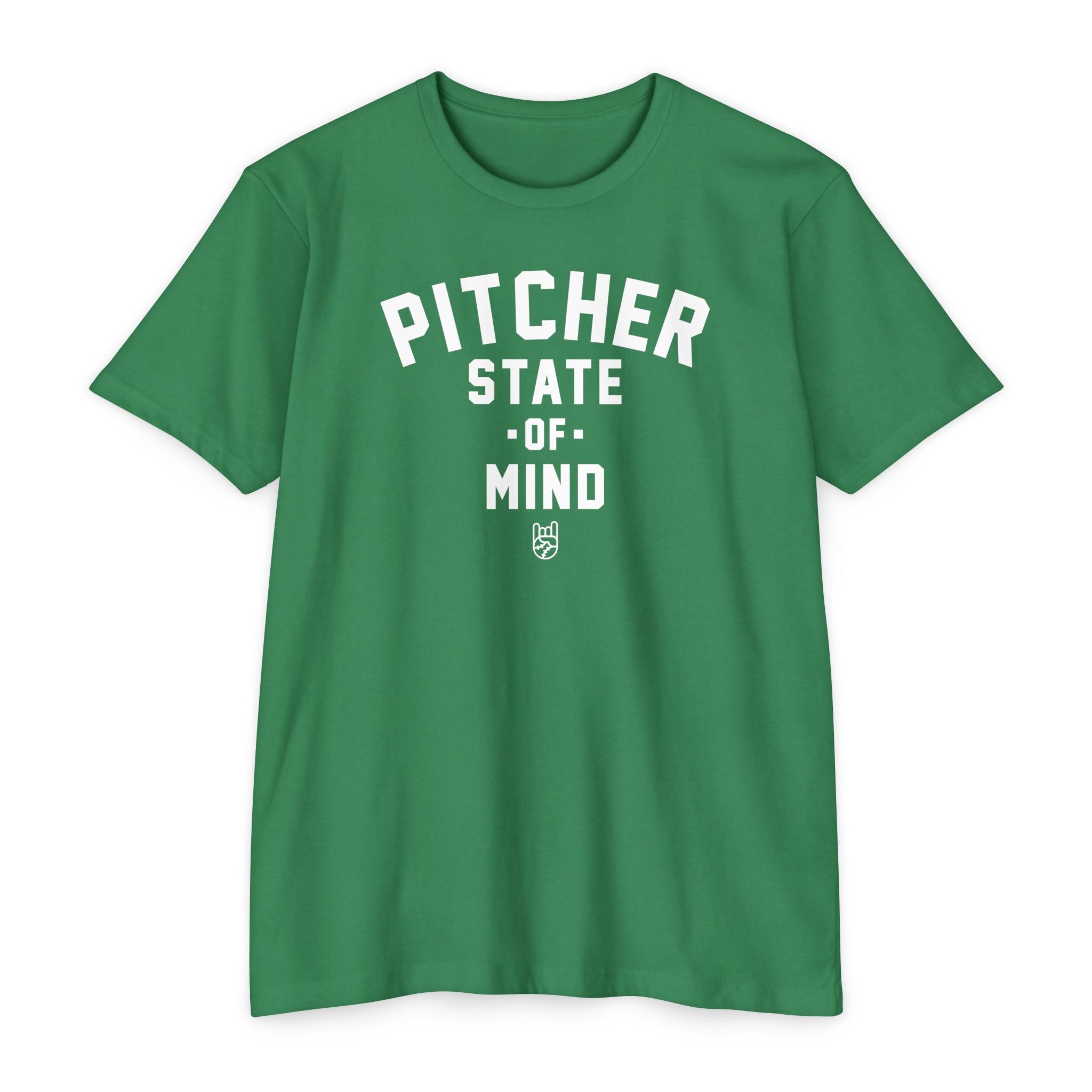 Pitcher State of Mind Tee - Rake Baseball Company - RAKE BASEBALL | BASEBALL T-SHIRT | BASEBALL CLOTHING | GOOD VIBES ONLY