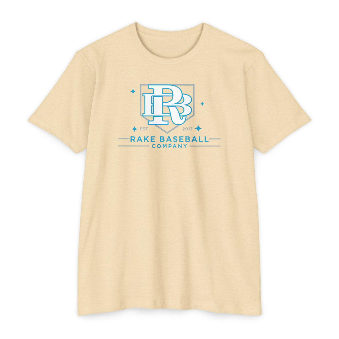 RB Homeplate Tee - Rake Baseball Company - RAKE BASEBALL | BASEBALL T-SHIRT | BASEBALL CLOTHING | GOOD VIBES ONLY