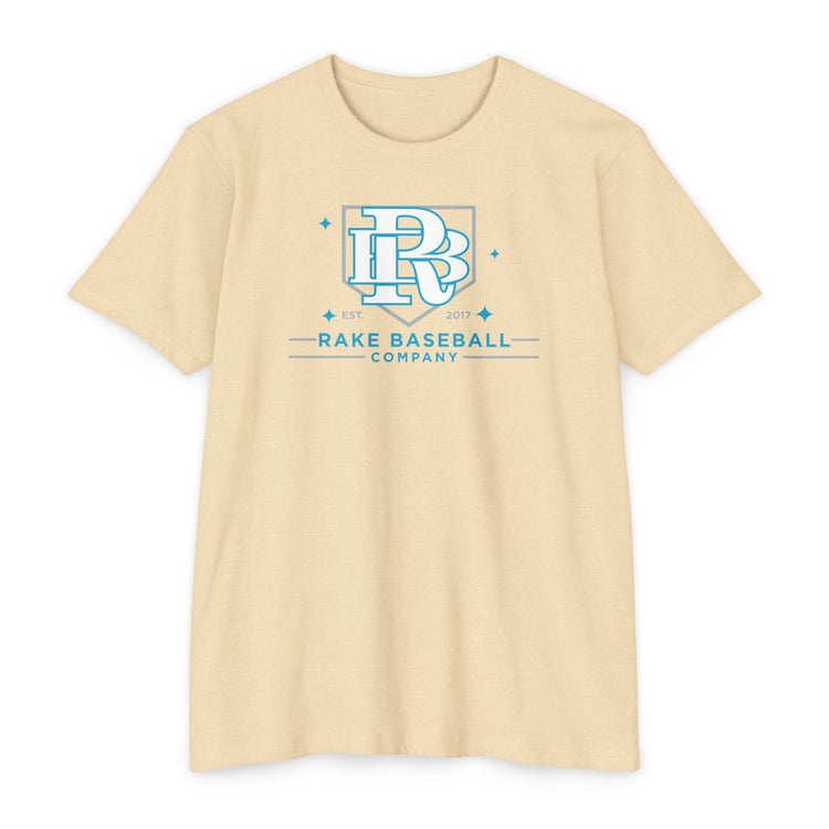 RB Homeplate Tee - Rake Baseball Company - RAKE BASEBALL | BASEBALL T-SHIRT | BASEBALL CLOTHING | GOOD VIBES ONLY