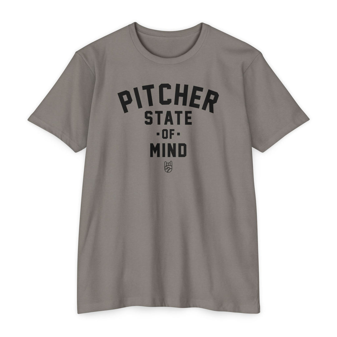 Pitcher State of Mind Tee - Rake Baseball Company - RAKE BASEBALL | BASEBALL T-SHIRT | BASEBALL CLOTHING | GOOD VIBES ONLY