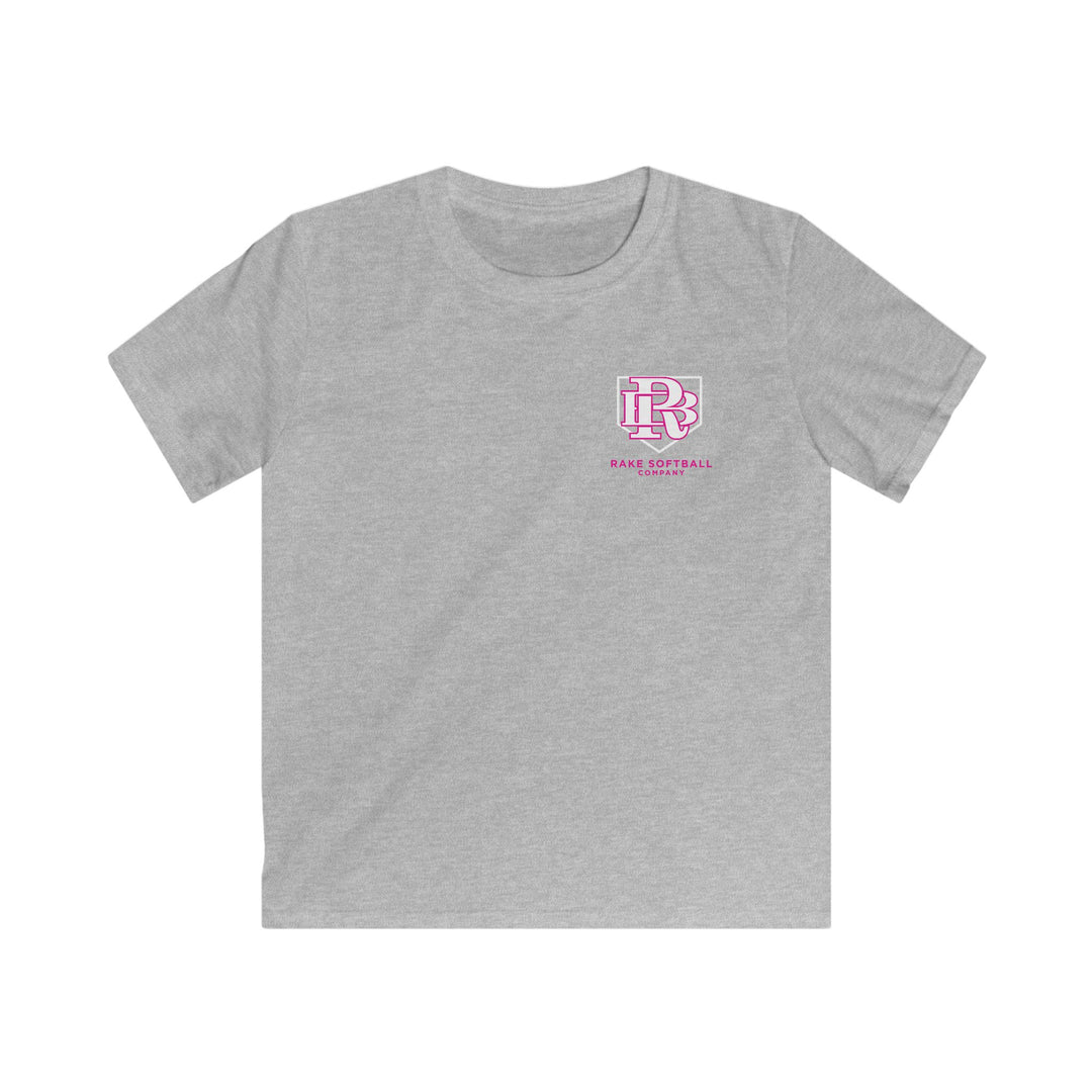 Kids RB Homeplate Softball Tee - Rake Baseball Company - RAKE BASEBALL | BASEBALL T-SHIRT | BASEBALL CLOTHING | GOOD VIBES ONLY