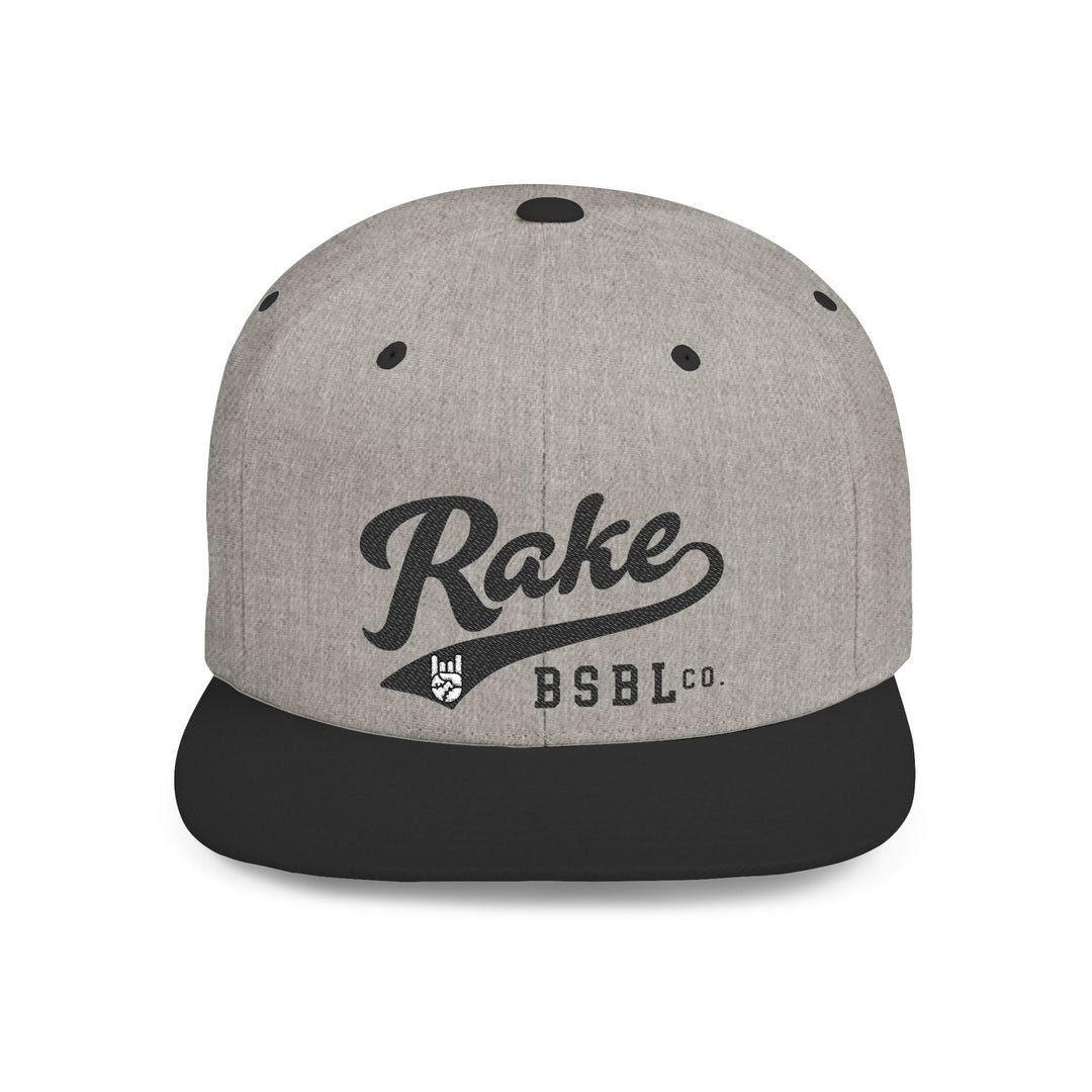 Rake Script Snapback Hat