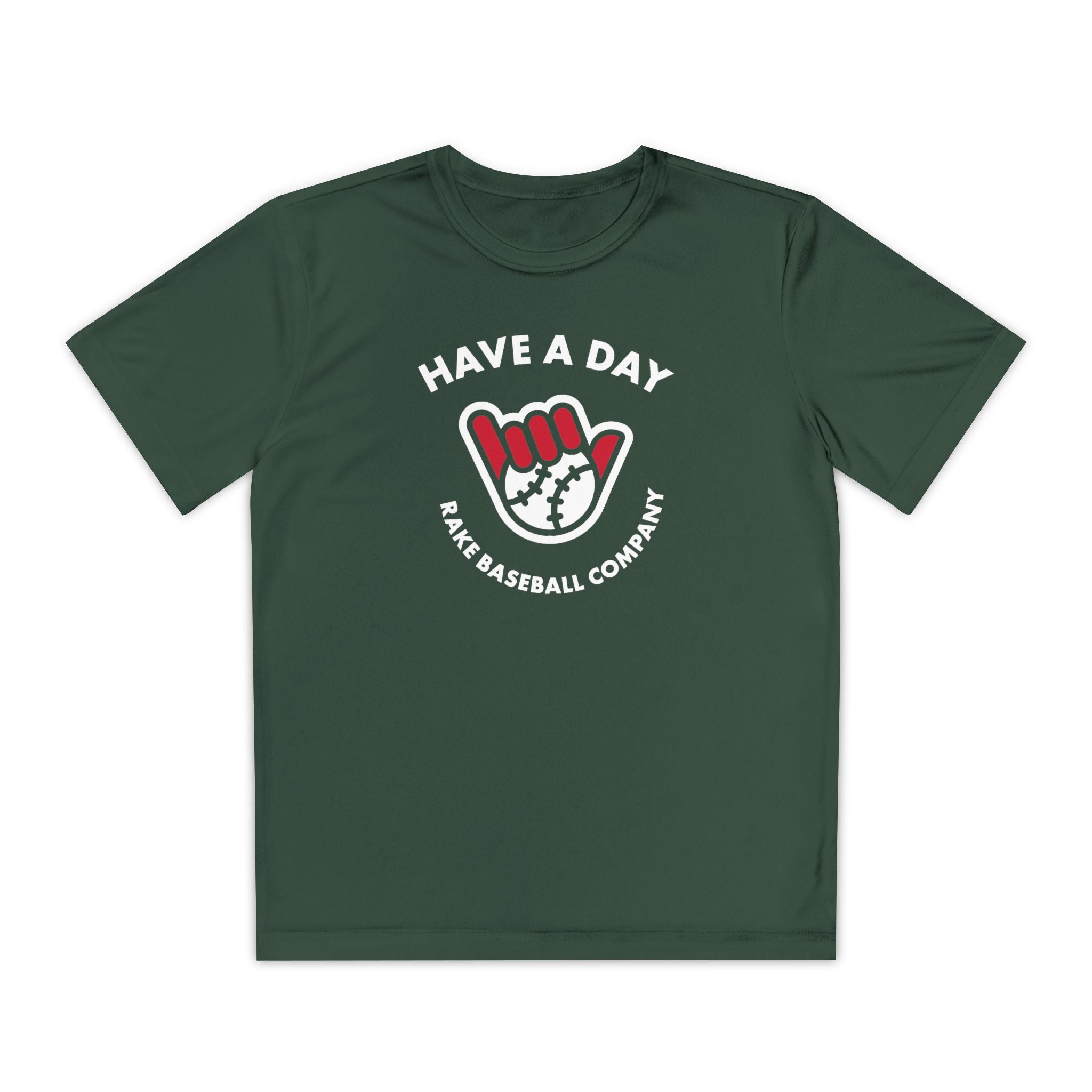 Kids Have A Day Dry Fit Tee - Rake Baseball Company - RAKE BASEBALL | BASEBALL T-SHIRT | BASEBALL CLOTHING | GOOD VIBES ONLY
