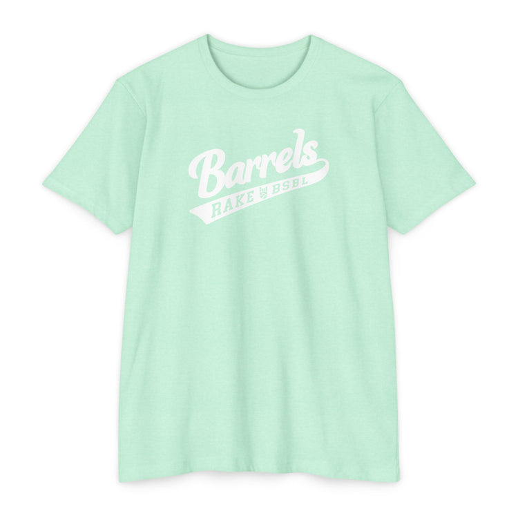 Barrels Tee - Rake Baseball Company - RAKE BASEBALL | BASEBALL T-SHIRT | BASEBALL CLOTHING | GOOD VIBES ONLY