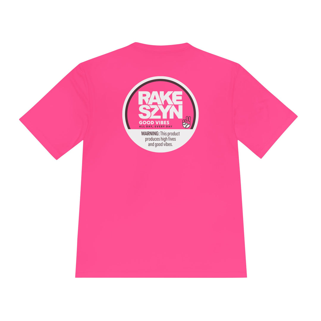 Rake SZYN Dry Fit Tee - Rake Baseball Company - RAKE BASEBALL | BASEBALL T-SHIRT | BASEBALL CLOTHING | GOOD VIBES ONLY