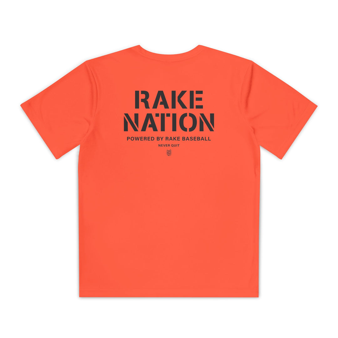 Kids Rake Nation Dry Fit Tee