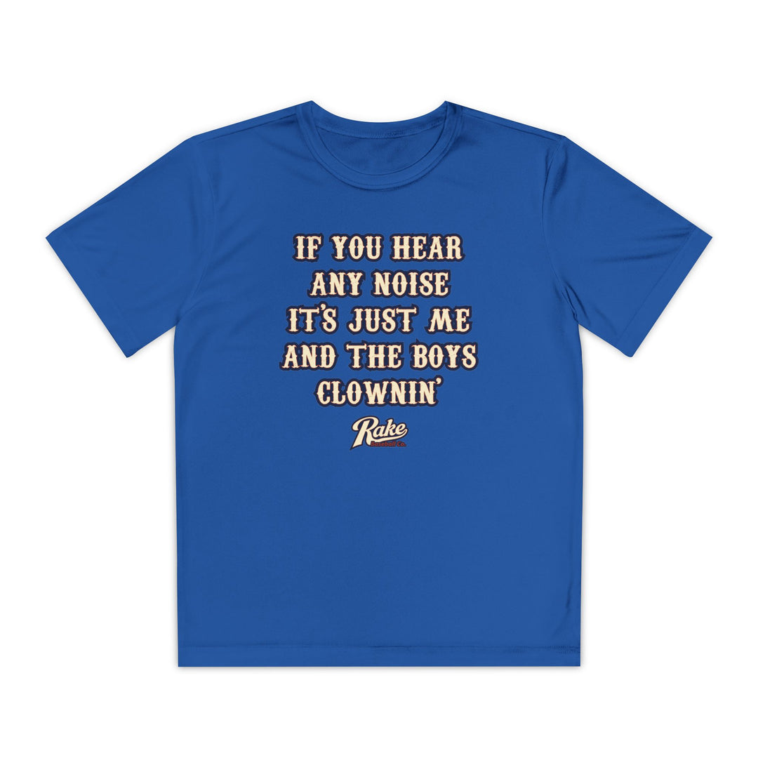 Kids Indianapolis Clownin Inspired Dry Fit Tee
