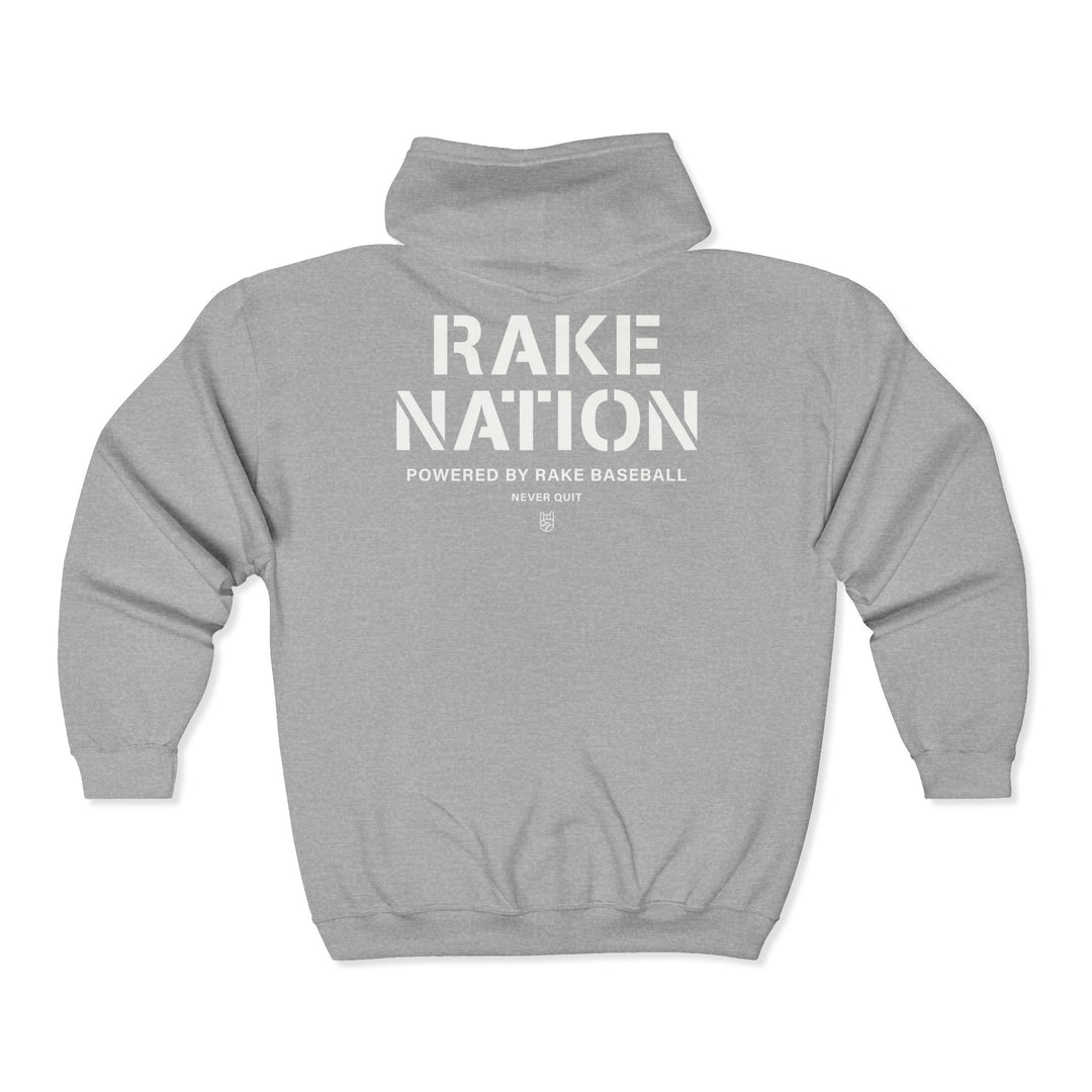 Rake Nation Full Zip Hoodie