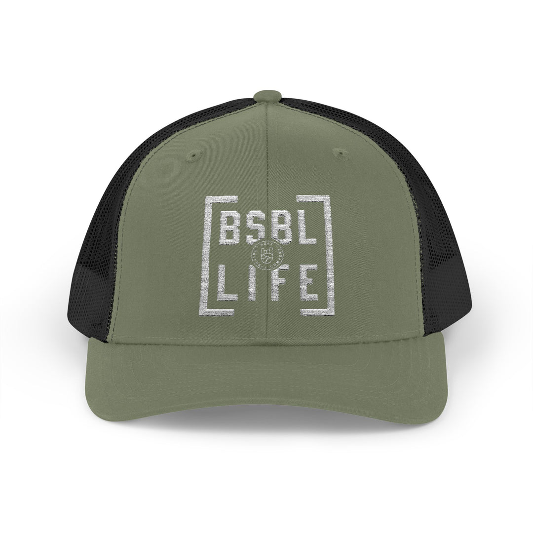 BSBL Life Snapback Trucker Cap