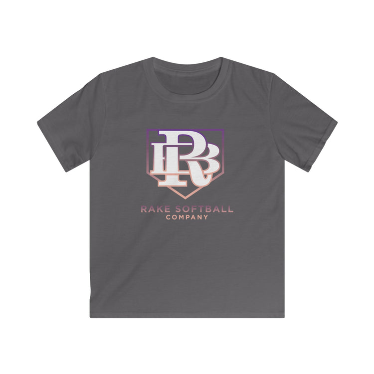 Kids RB Homeplate Softball Tee - Rake Baseball Company - RAKE BASEBALL | BASEBALL T-SHIRT | BASEBALL CLOTHING | GOOD VIBES ONLY
